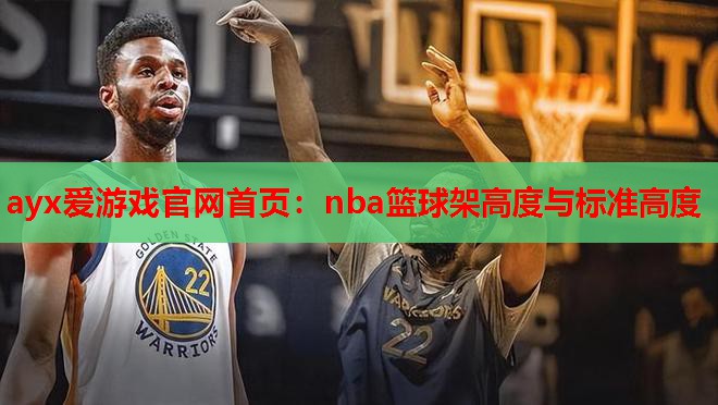 nba篮球架高度与标准高度